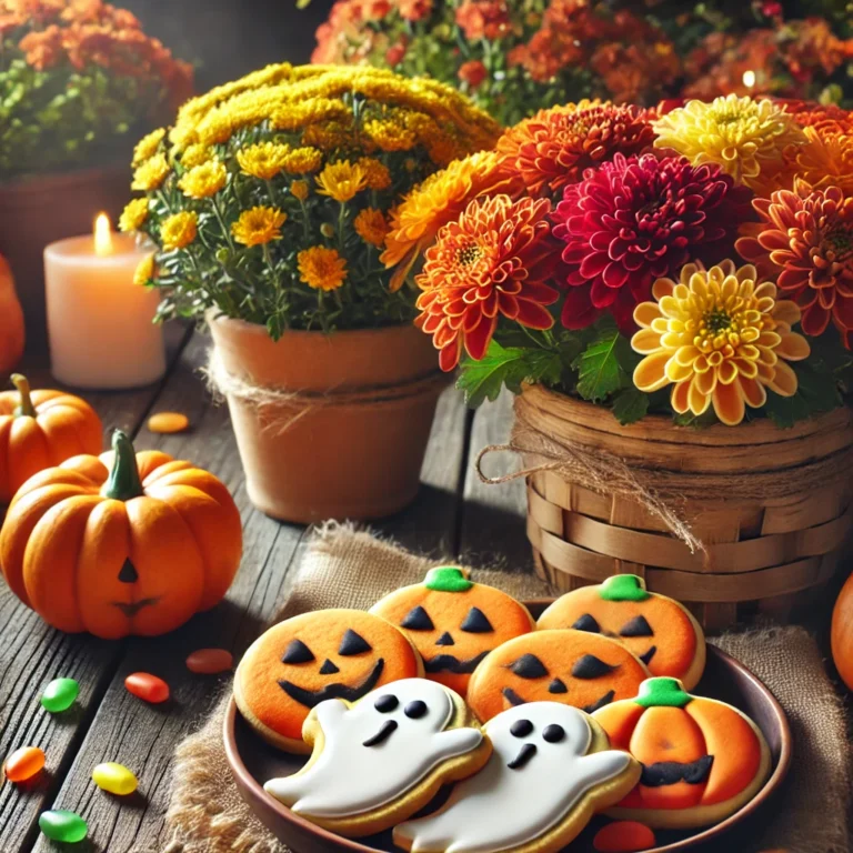 Halloween-Mums-and-Cookies-Sage-Bleu-Catering