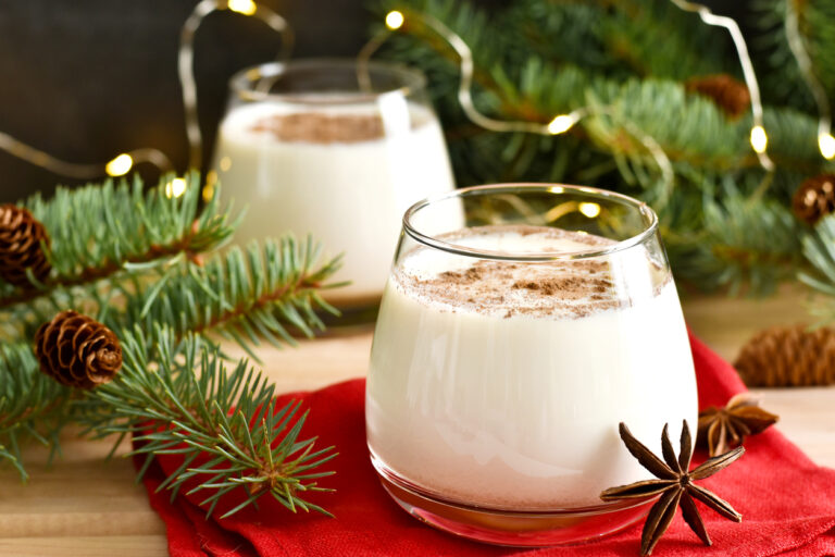 Simple Holiday Egg Nog